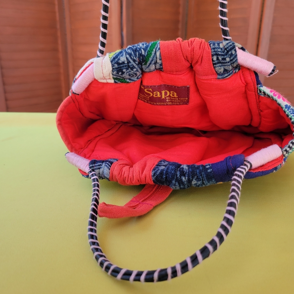 Vintage Sapa Vietnamese handbag